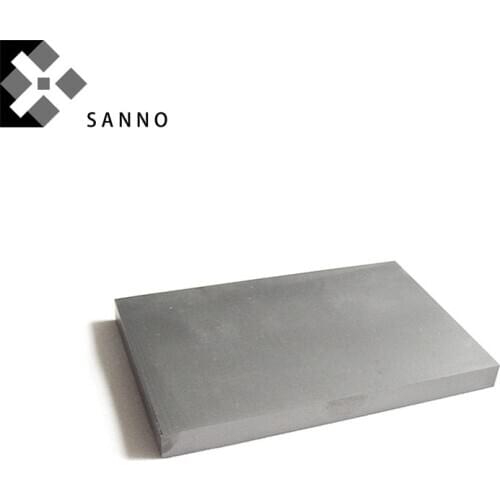 Free shipping! Tungsten plate YG8 YG15 YG20 hot rolled steel plate customized tungsten carbide sheet for industrial machinary