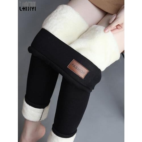 Winter Women Leggings Plus Size S-5XL Thermal Warm Pants Push Up Leggins Women Solid Color Pants Comfortable Keep Warm Legging