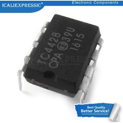 10PCS TC4428CPA DIP TC4428 DIP-8 TC4428EPA DIP8