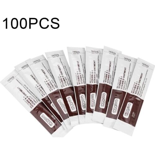 Hot 100pcs Tattoo Repairing Cream Vitamin A+Vitamin D Ointment Top Tattoo Recovery Cream Tattoo Essential Products