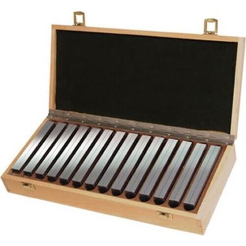 18/28 pieces Parallel horn / pad Vise parallel plate Contour horn Milling machine flat vise pad