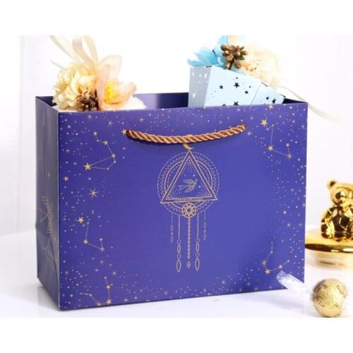 2021 Custom wholesale brown paper bag printing logo shopping gift bag for jewelry packaging --XP2233