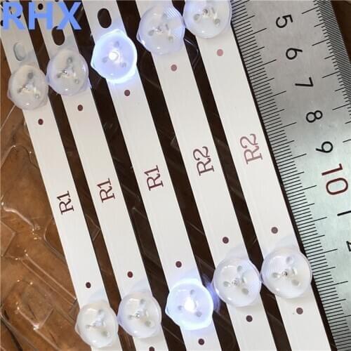 FOR 42 inch use LG 42LN575V 42LN5400 LC420DUE 100% NEW aluminum with tape 8set 80pcs (3*R1, 3*L1, 2*R2, 2*L2)