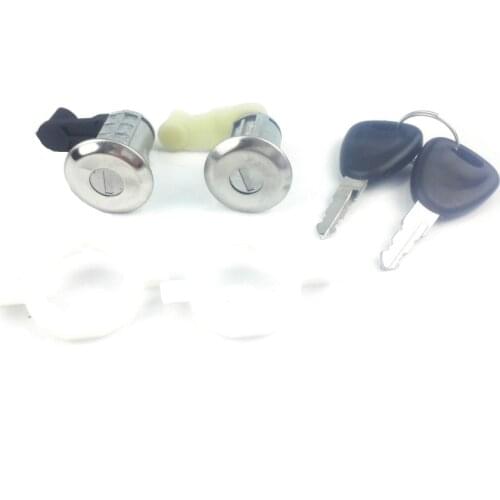 Car door lock with key for Renault 7701468981 7701468982