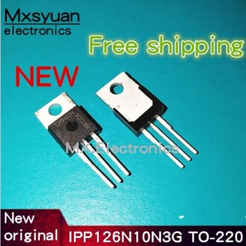 Freeshipping 10PCS IPP126N10N3G 126N10A TO-220 New original