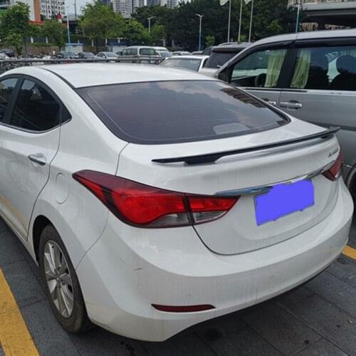 CEYUSOT For Trunk GT Universal Spoiler Accessories NEW OLD Hyundai Elantra Sedan ABS Material Rear Lip Wing Tail Body Kit 2000