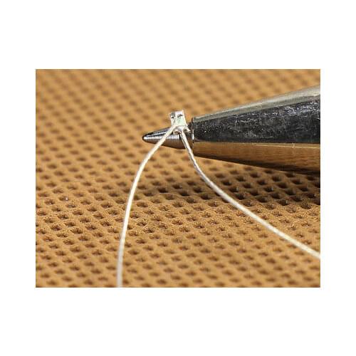 Evemodel 20pcs Blue Flashing SMD LED 0805 Pre-soldered micro litz wired leads Led flash TF0805B railway model building kit