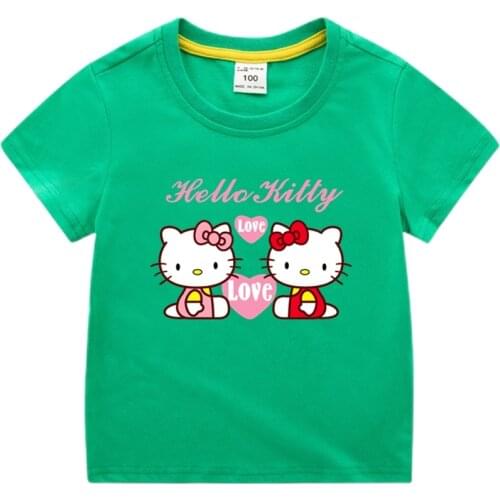 Футболки для мальчиков Hello Kitty China At AliExpress