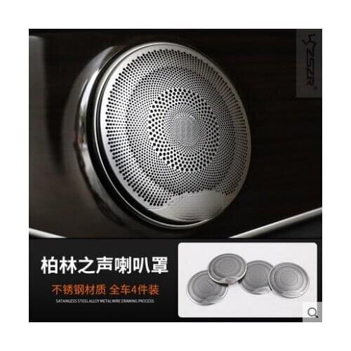 Good Quality Metal A Pillar Loundspeaker Cover For Benz C180L C200L C300L 2015-2017 Z2EA557