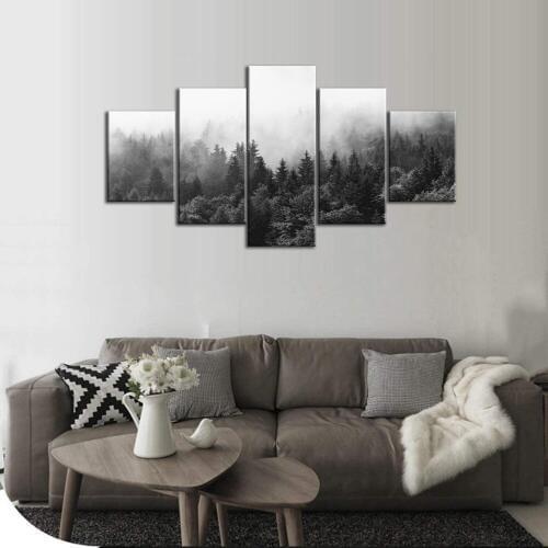 Canvas Painting Landscape Poster Art Forest Picture Wall Art Home Decoration Picture For Living Room Prints Picture Art Wall