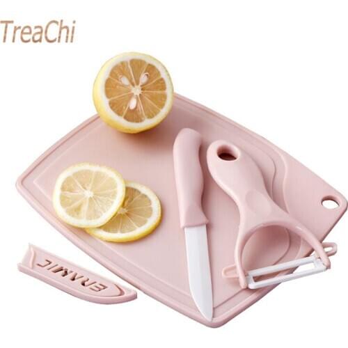 Creative Household Kitchenware Household Kitchenware Fruit Knife Peeler Cutting Board Set