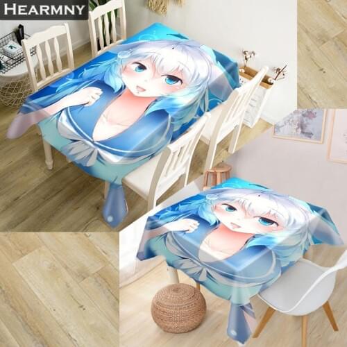 NICE KEMONO FRIENDSTablecloth Kitchen Dining Table Decorations Home Rectangular Party Table Covers Office Plain More Size