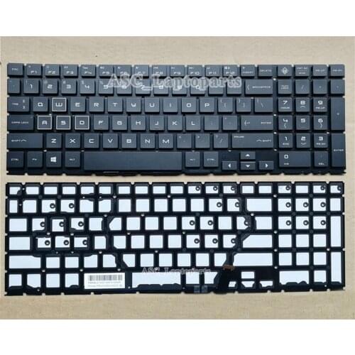 US QWERTY English Keyboard for HP omen 15-dc000 15t-dc000 15-dc0010nr 15-dc0051nr 15-dc0052nr Laptop , Colorful BACKLIT