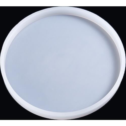 New Silicone Round Coaster Molds Epoxy Resin Casting Large Coaster Mold Handmade Jewelry DIY Making Mould 8x8cm 14x14cm 19x19cm