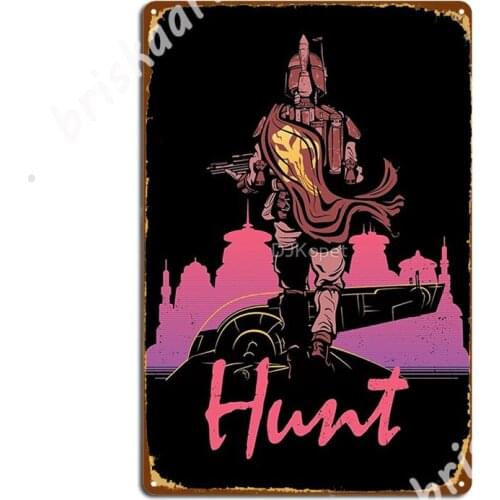 Hunt Metal Signs Kitchen Poster Cinema Garage Vintage Tin sign Posters