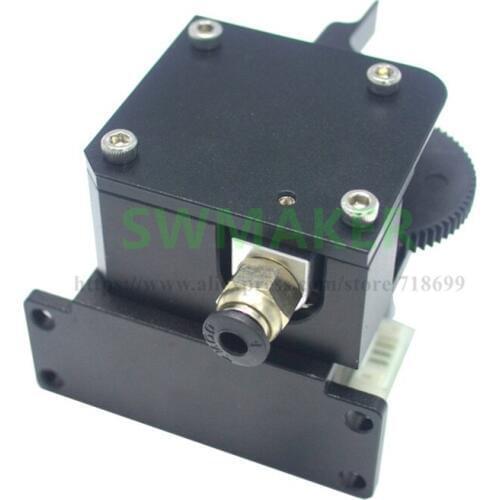 Second generation - Mirrored Orientation E3D Titan Aero/ Prusa i3/ MK2 extruder feeder support TPU materials