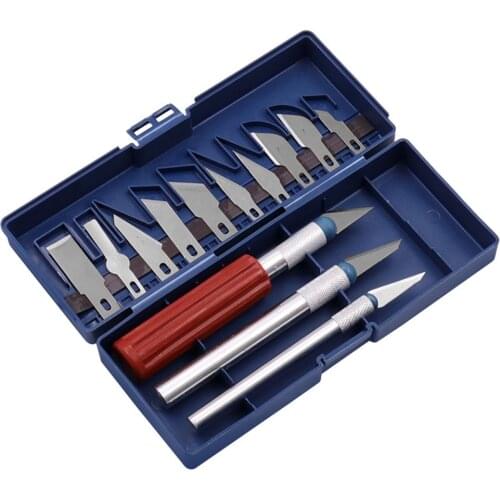 Durable Precision Knife Set Multi-function Handmade Knife Crafts Carving Cutter Graver Sculpting Art Cut paper Tool Set