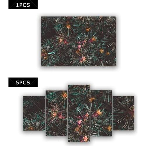 Pink Petaled Flowers With Leaves Poster Art Picture Prints Home Decor Wall Canvas Painting Decoration For Living Room