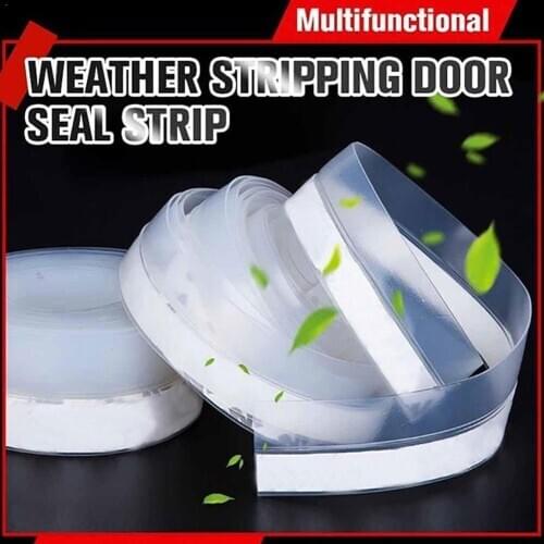5M Weather Stripping By Seal Strip Window Sealing Tape Adhesive Proof By Weather Silicone Stripping Strip Seal Seal Self Wa Z9X6