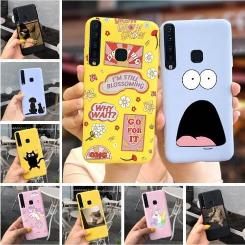 Cute Cartoon Case For Samsung Galaxy A9 2018 SM-A920F Silicone Soft Slim Back Cover For Samsung A9 2018 A920F Phone Cases Bumper