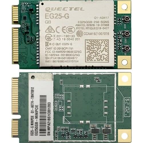 Quectel EG25-G MINI PICE LTE Cat4 module EG25GGB-MINIPCIE without SIM card slot Global band