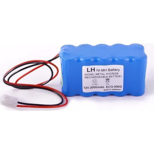 Tops 2000mAh News Electrocardiogram machine battery for Biocare HE-100G HE-6A1 HE-6A2 HE-3A1 HE-3A2 HE1A1 HE-1A2