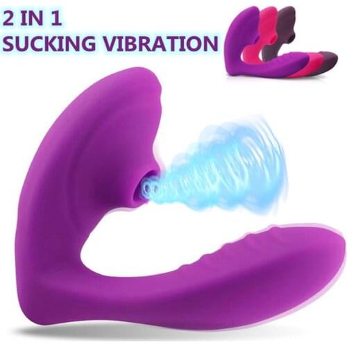 Vaginal Sucking Vibrator 10 Speeds Vibrating Oral Sex Suction Clitoris Stimulatior Female Masturbation Erotic Sex Toys for Woman