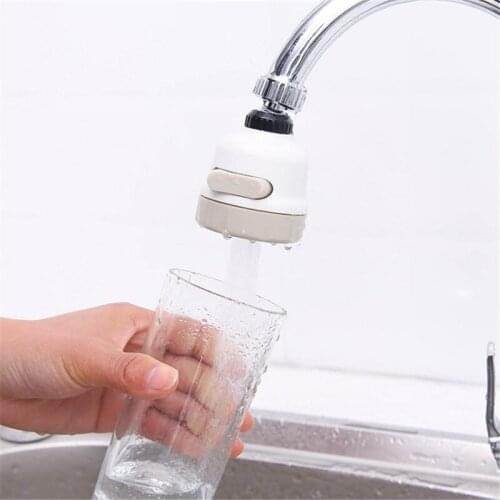 Modes 360 Rotatable Bubbler Water Saving Kitchen Gadget Nozzle Filter Tap Adapter Faucet Extender Bathroom Kitchen Accessories-S