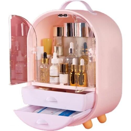 Storage Box Waterproof Fashion Nice-looking Cosmetics Makeup Case Drawer Type Skin Care Beauty Eco-friendly Desktop Organizer