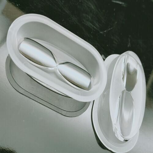 2 pcs per set High quality work led light fish eye 6D optical PMMA or PC Lens