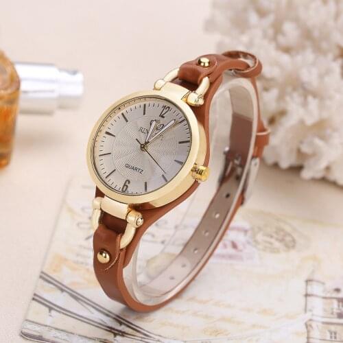 2021 Simplicity Design Womens watches Brand Watch Leather Strap Luxury Woman watch Fashion Ladies Bracelet Wrist Quartz Clock