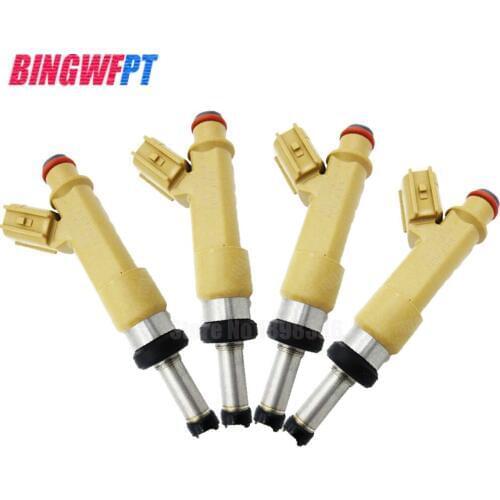 4PCS FOR TOYOTA COROLLA ALTIS 2010-12 DUO 1.8 FUEL INJECTOR NOZZLE 23250-0T010 232500T010 23209-39145 23250-39145