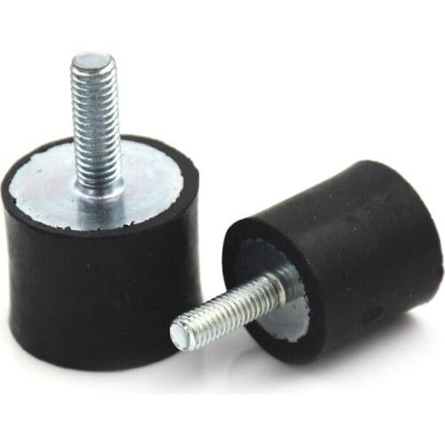 4pcs M5 M6 VD15 VD20 Rubber MountsAnti Vibration Rubber Mounts Isolator Bobbin Car Shock Damper