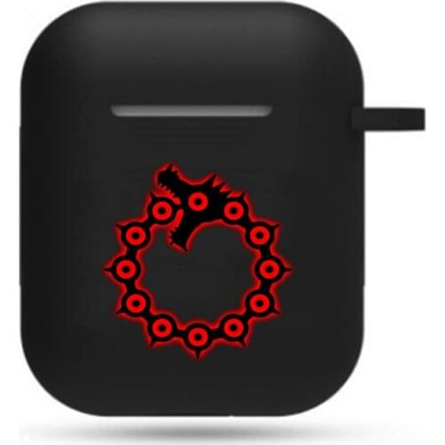 Anime The Seven Deadly Sins Earphone case Protective Headset Cover Headphone Case boy girls Bluetooth Airpods Earphone Case