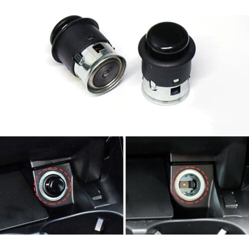 For Mercedes-Benz C E S GLK ML GL Class Black Car Cigarette Lighter Socket Car Accessories Automotive Interior