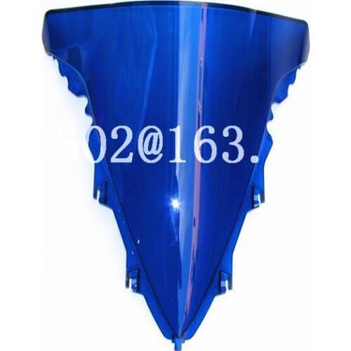 For Yamaha YZF 1000 R1 2009 2010 2011 2012 2013 2014 Blue Windshield WindScreen Double Bubble yzf r1 09 10 11 12 13 14