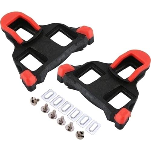 Road Bike Cleat Set Bicycle Self-locking Plate Float Pedal Cleats Plywood Group Cycling Shoes Accessories LM