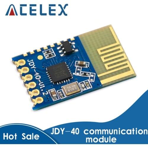 JDY-40 2.4G wireless serial port transmission transceiver and remote communication module super NRF24L01