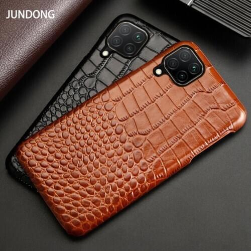 Leather Phone Case For Huawei Honor 30 30S X10 20 20i 10 10i 9 8 Lite 9X 8X Max 7X 7A V30 Pro V20 V10 Crocodile Texture Cover