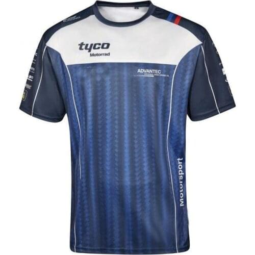 2020 Summer new T-shirt for BMW motorcycle short sleeve casual shirt off-road cycling top racing breathable fashion tee