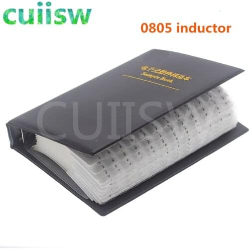 2350pcs 0805 smd inductor kit 0805 inductor assortment sample book for inductor book 47value*50pcs inductance kit