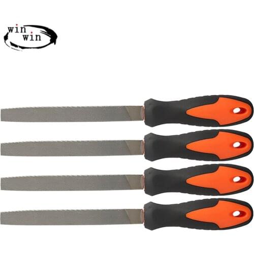 Medium-Toothed Metal Files Set for Metalworking Woodworking Steel Rasp File Flat Triangle Round Square Half-Round