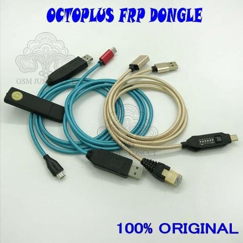 2021 Newest sales ORIGINAL Octopus FRP tool/Octoplus FRP dongle+ Octoplus FRP USB UART 2 IN 1 Cable+ALL BOOT Cable for Samsung