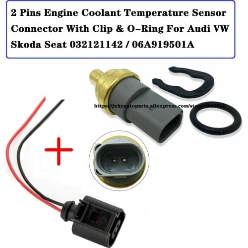 06A919501A New For Audi VW Seat Skoda Engine Coolant Temperature Sensor Sender Switch 06A919501 OE# 06A 919 501A / 06A 919 501