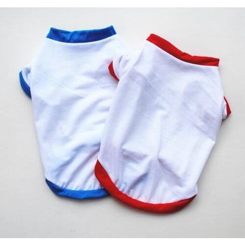 Dog Clothes for Small Dogs Cute White Summer Pets tshirt Puppy Dog Clothes Pet Cat Vest Cotton T Shirt