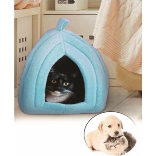 Pet Hut Polar Cat and Dog Bed-Blue