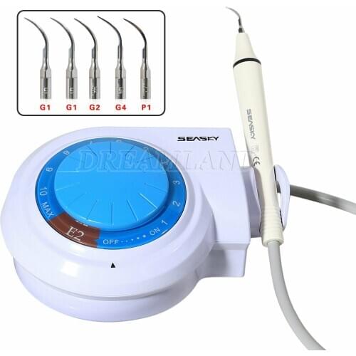 Portable Dental Ultrasonic Scaler Scaling Perio Handpiece Tips fit Cavitron EMS Teeth Clean Kit SATELEC Handpiece Tubes Tips