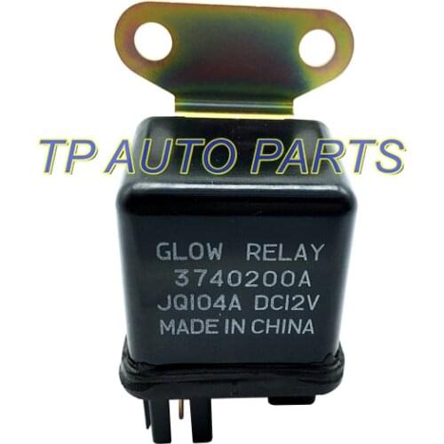 12 V Spare part glow relay OEM 3740200A JQ104A 8942481610 8-94248-1610