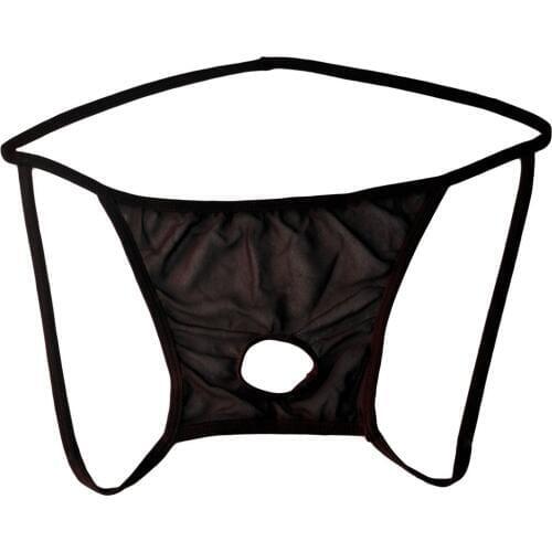 Super Sexy Men Underwear Porno Novel Style Crotchless Underpant Nightwear High Quality Sex Briefs Sleepwear Jockstrap Slips