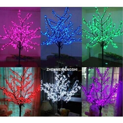 LED Christmas Light Cherry Blossom Tree 1.5m/5ft Height 480pcs LED Bulbs 110/220VAC Rainproof fairy garden decor